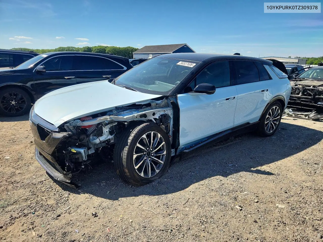 2026 Cadillac Lyriq Sport VIN: 1GYKPURK0TZ309378 Lot: 56537696