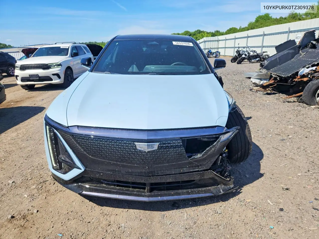 2026 Cadillac Lyriq Sport VIN: 1GYKPURK0TZ309378 Lot: 56537696