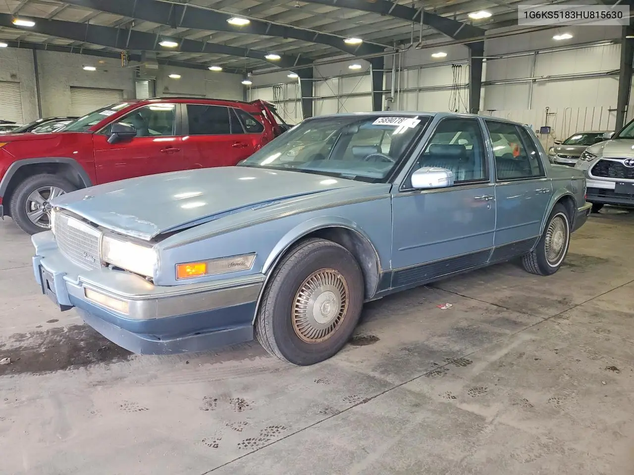 1987 Cadillac Seville VIN: 1G6KS5183HU815630 Lot: 58907806