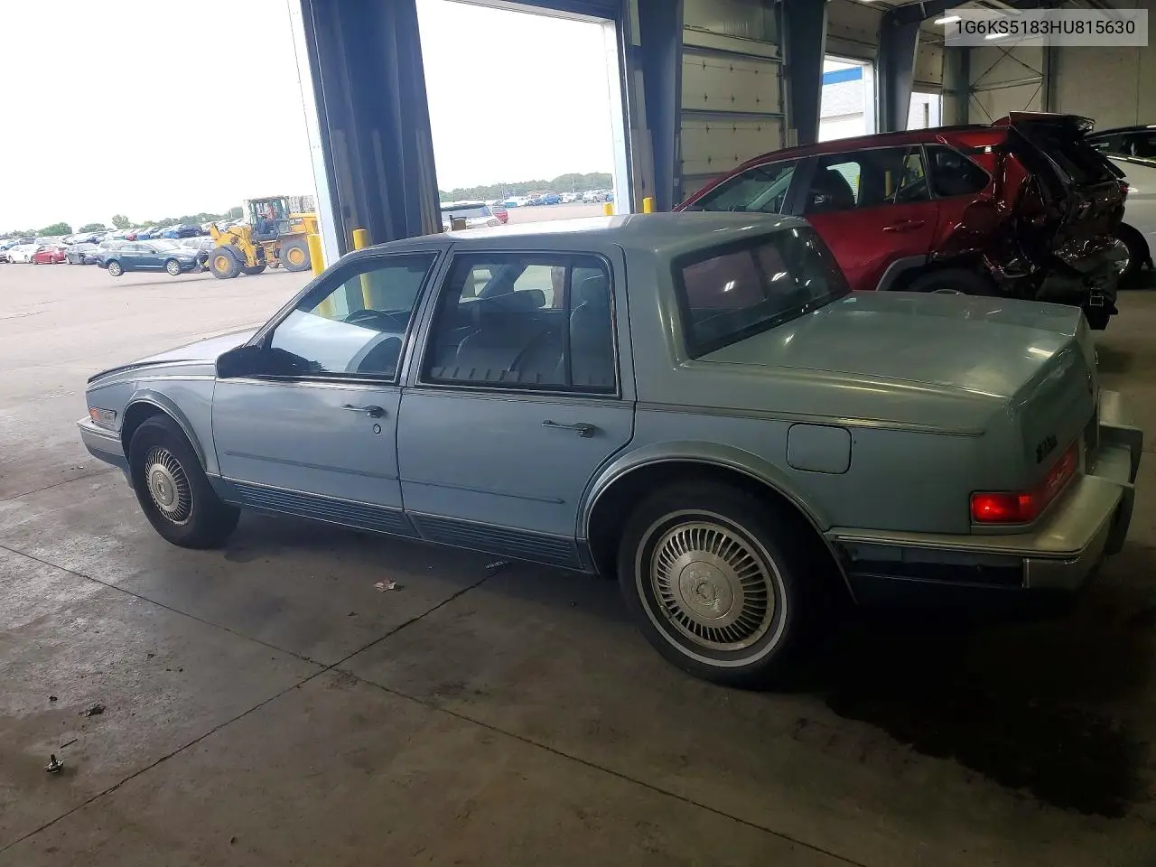 1987 Cadillac Seville VIN: 1G6KS5183HU815630 Lot: 58907806