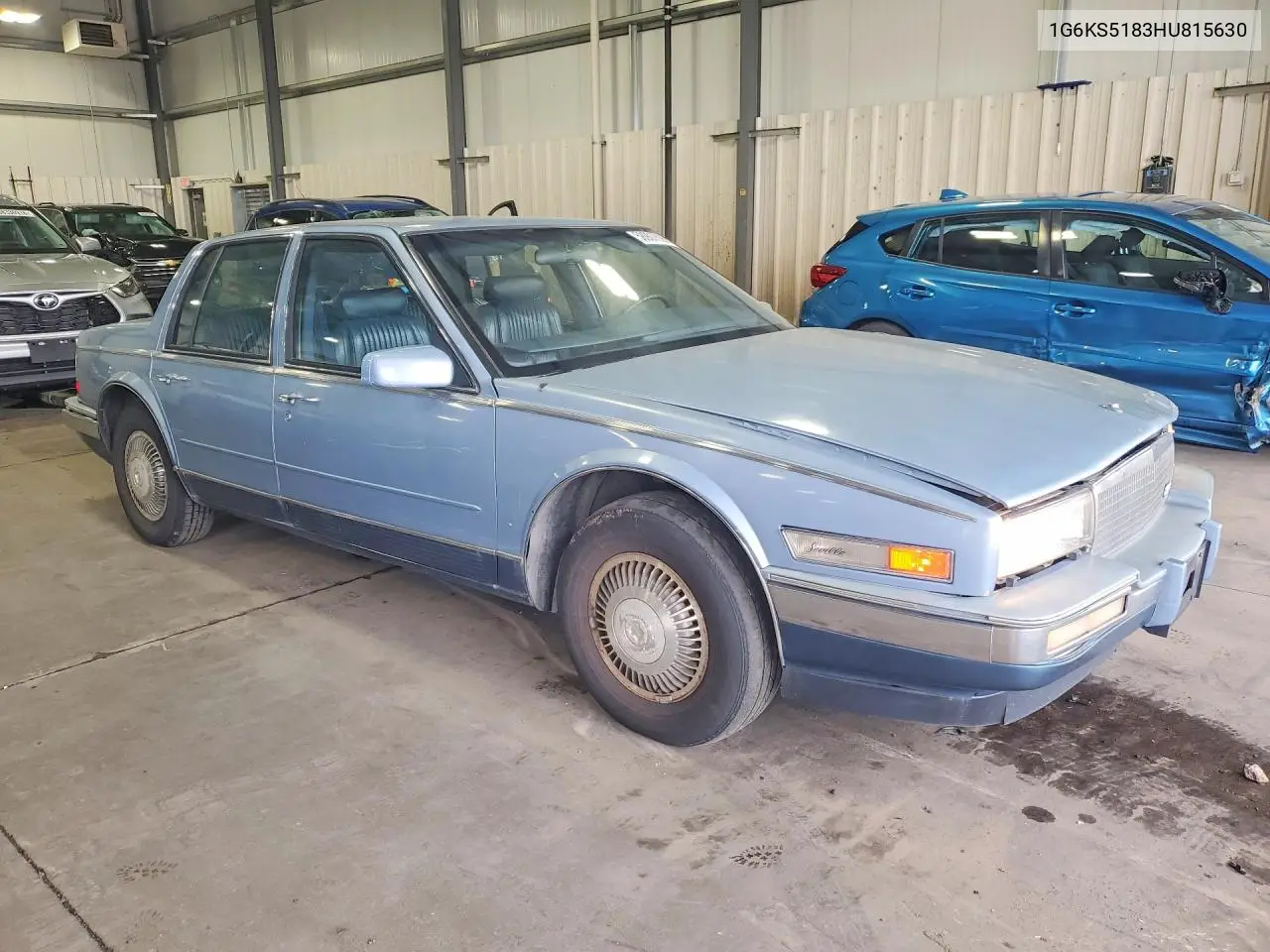 1987 Cadillac Seville VIN: 1G6KS5183HU815630 Lot: 58907806
