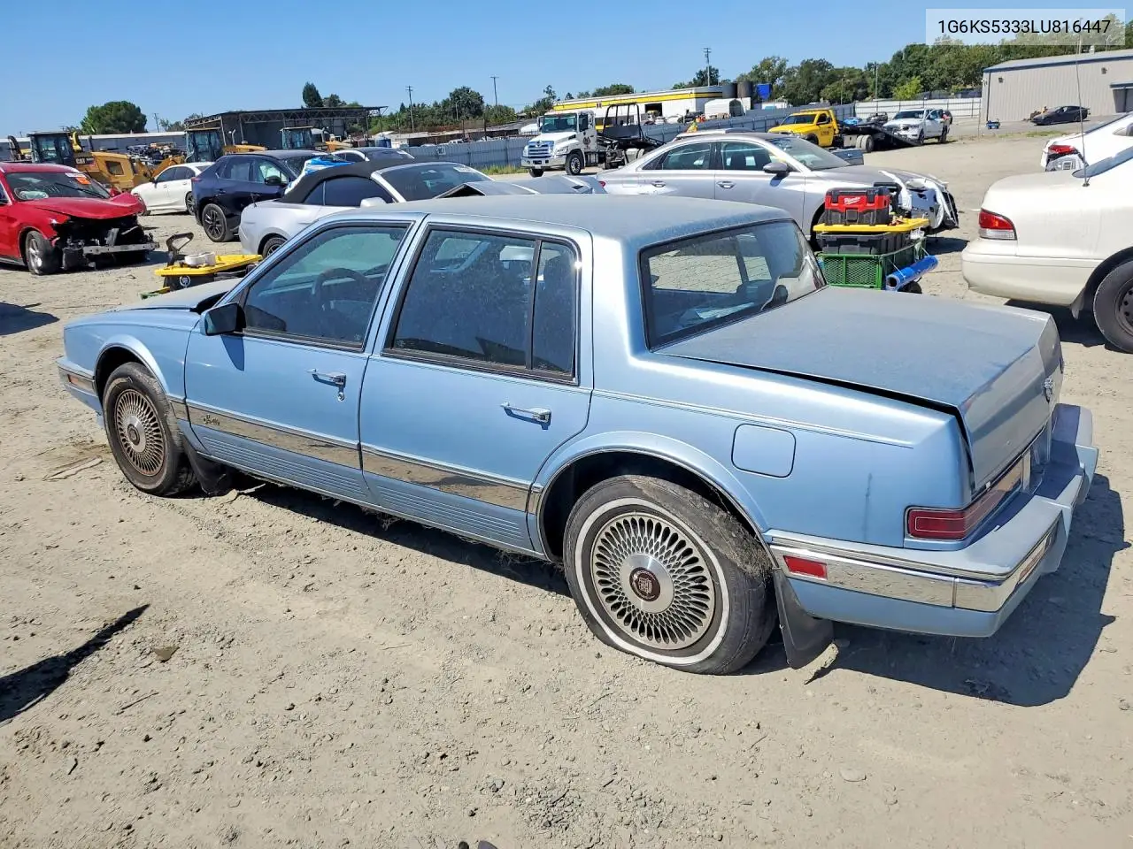 1990 Cadillac Seville VIN: 1G6KS5333LU816447 Lot: 59404276