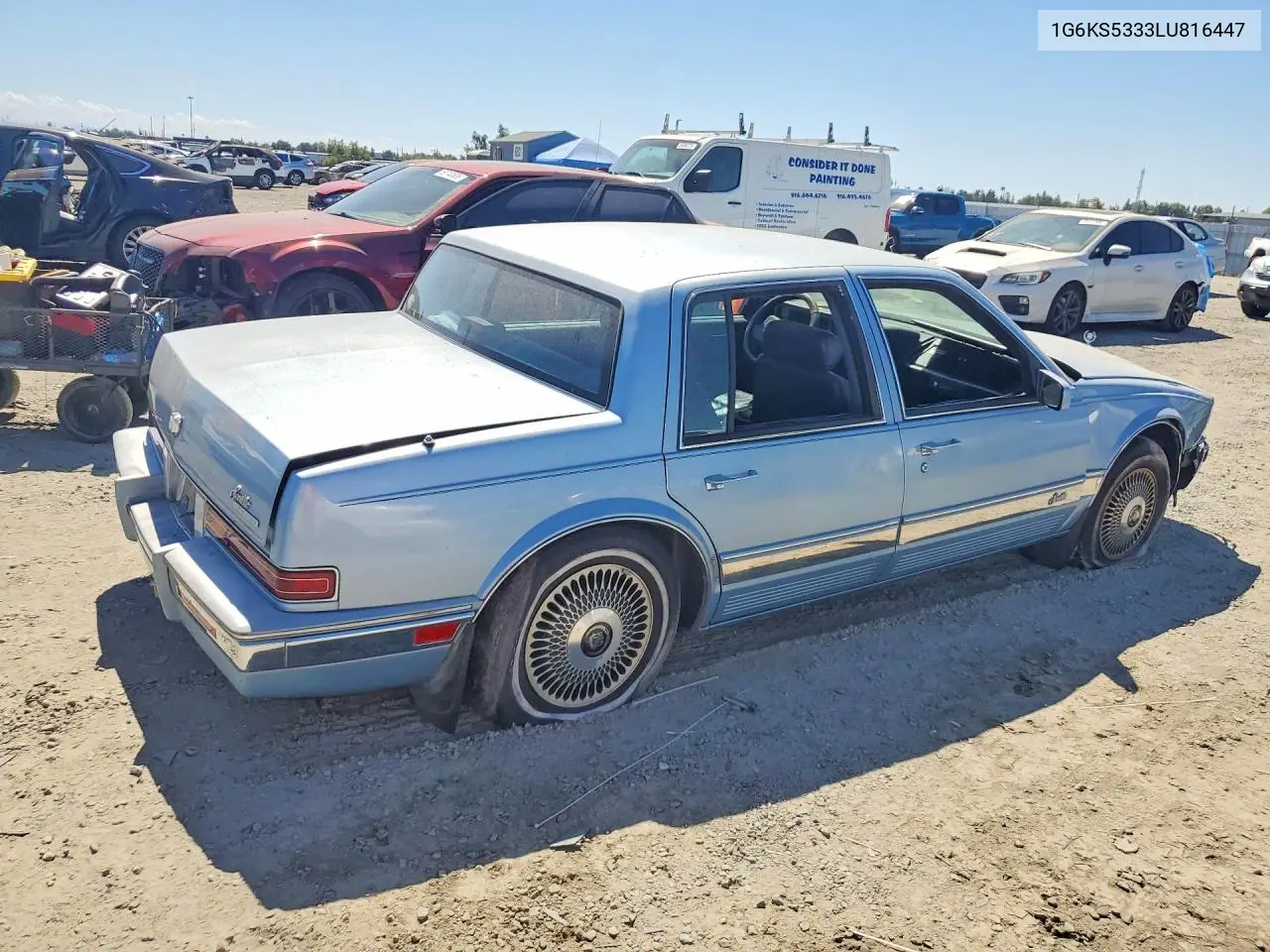 1990 Cadillac Seville VIN: 1G6KS5333LU816447 Lot: 59404276