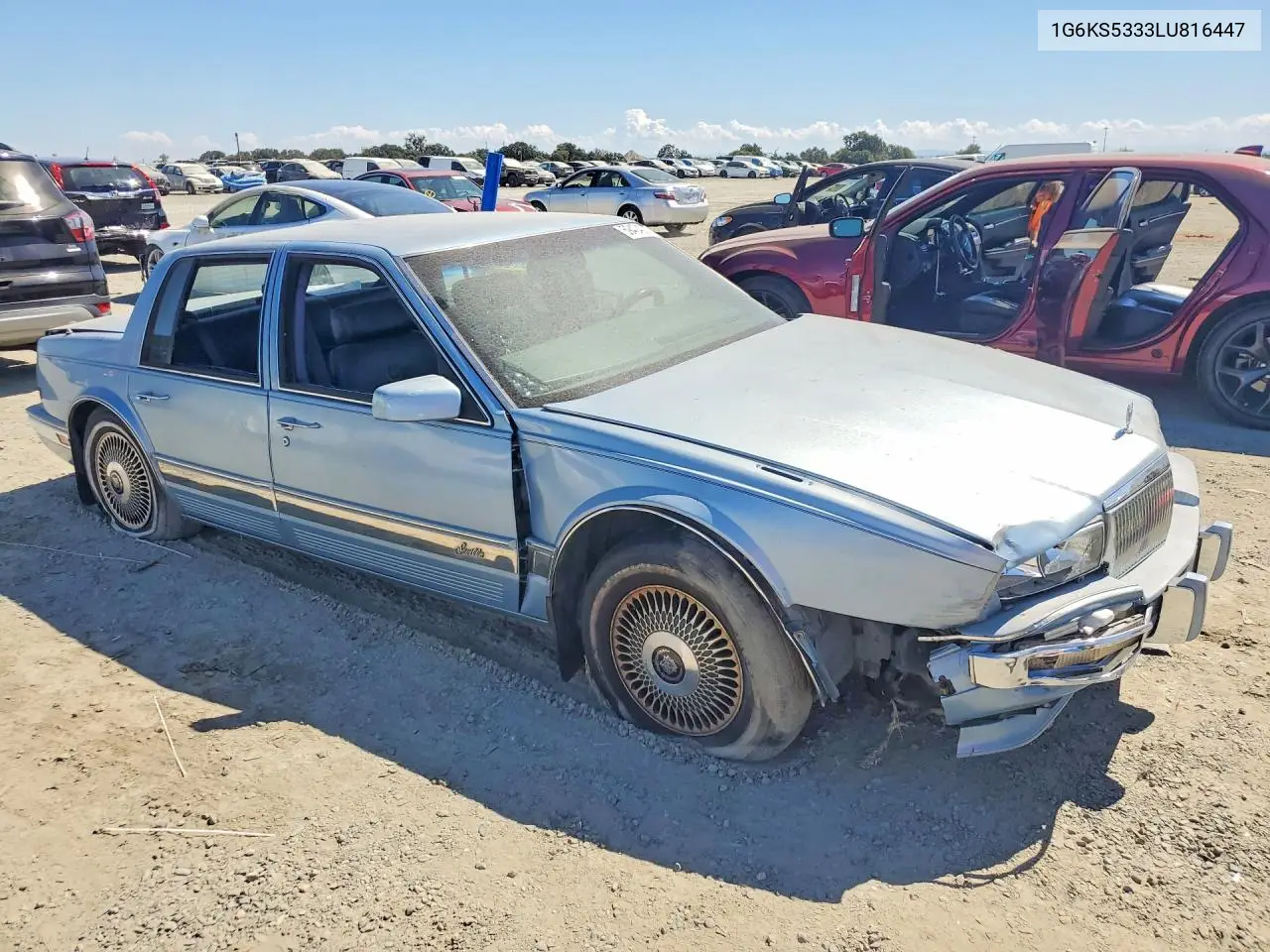 1990 Cadillac Seville VIN: 1G6KS5333LU816447 Lot: 59404276