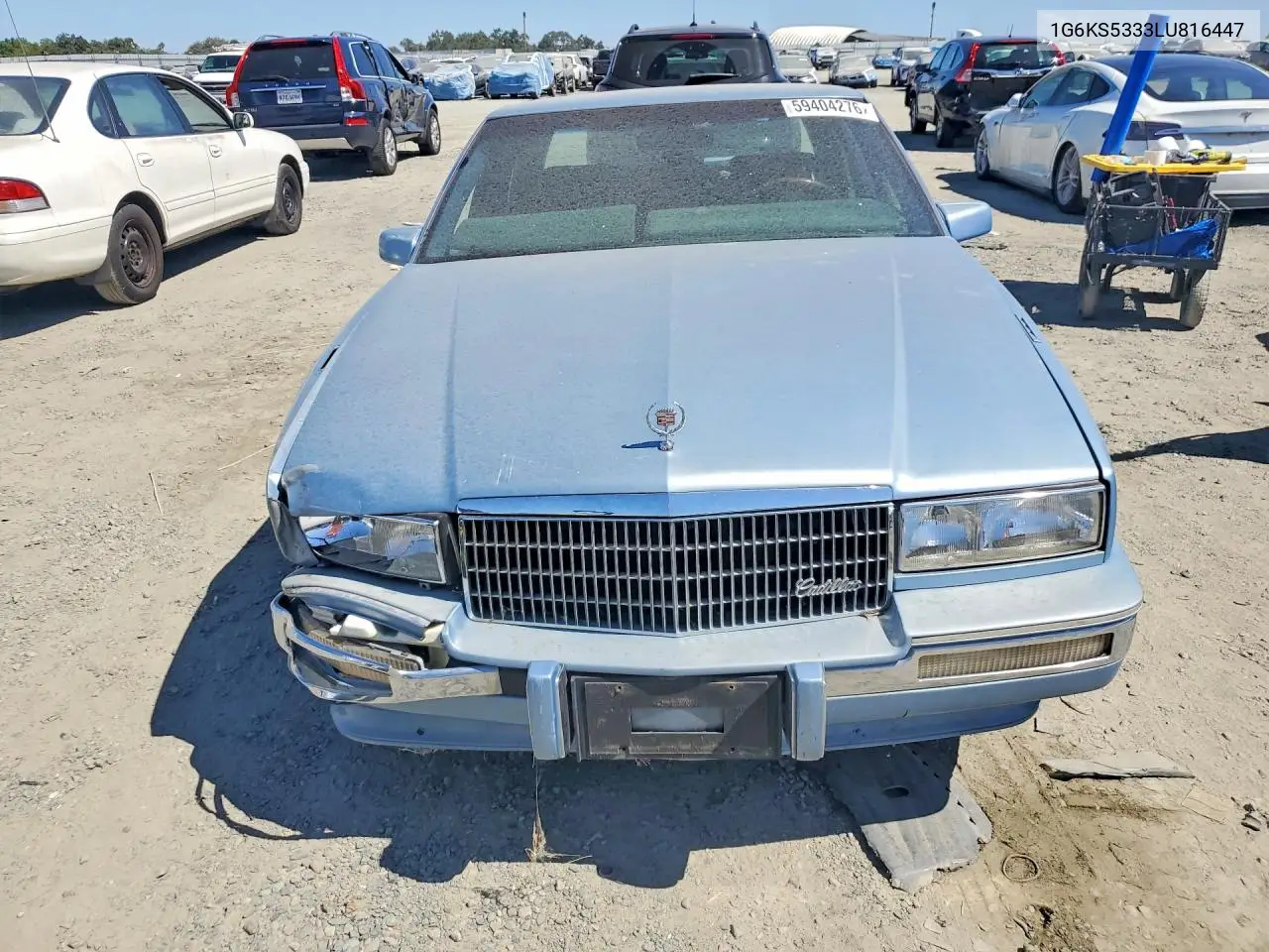 1990 Cadillac Seville VIN: 1G6KS5333LU816447 Lot: 59404276