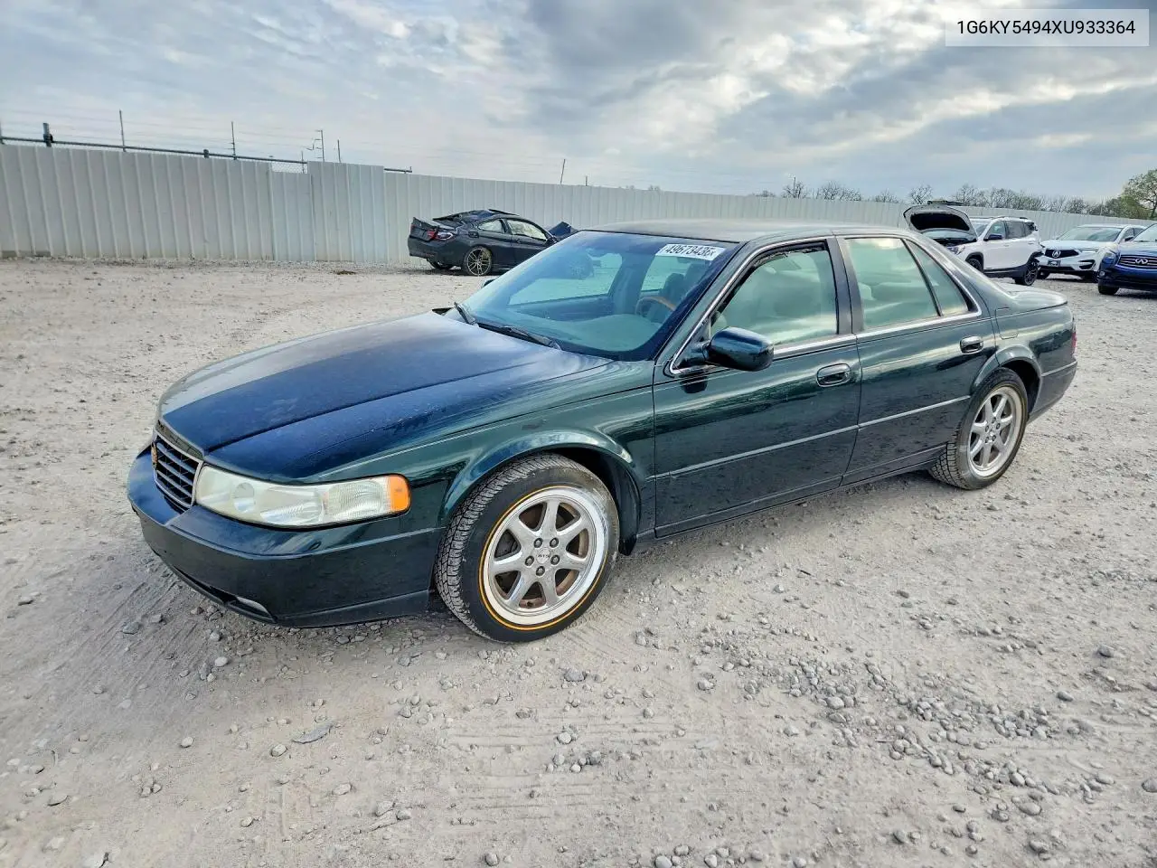 1999 Cadillac Seville Sts VIN: 1G6KY5494XU933364 Lot: 49673436