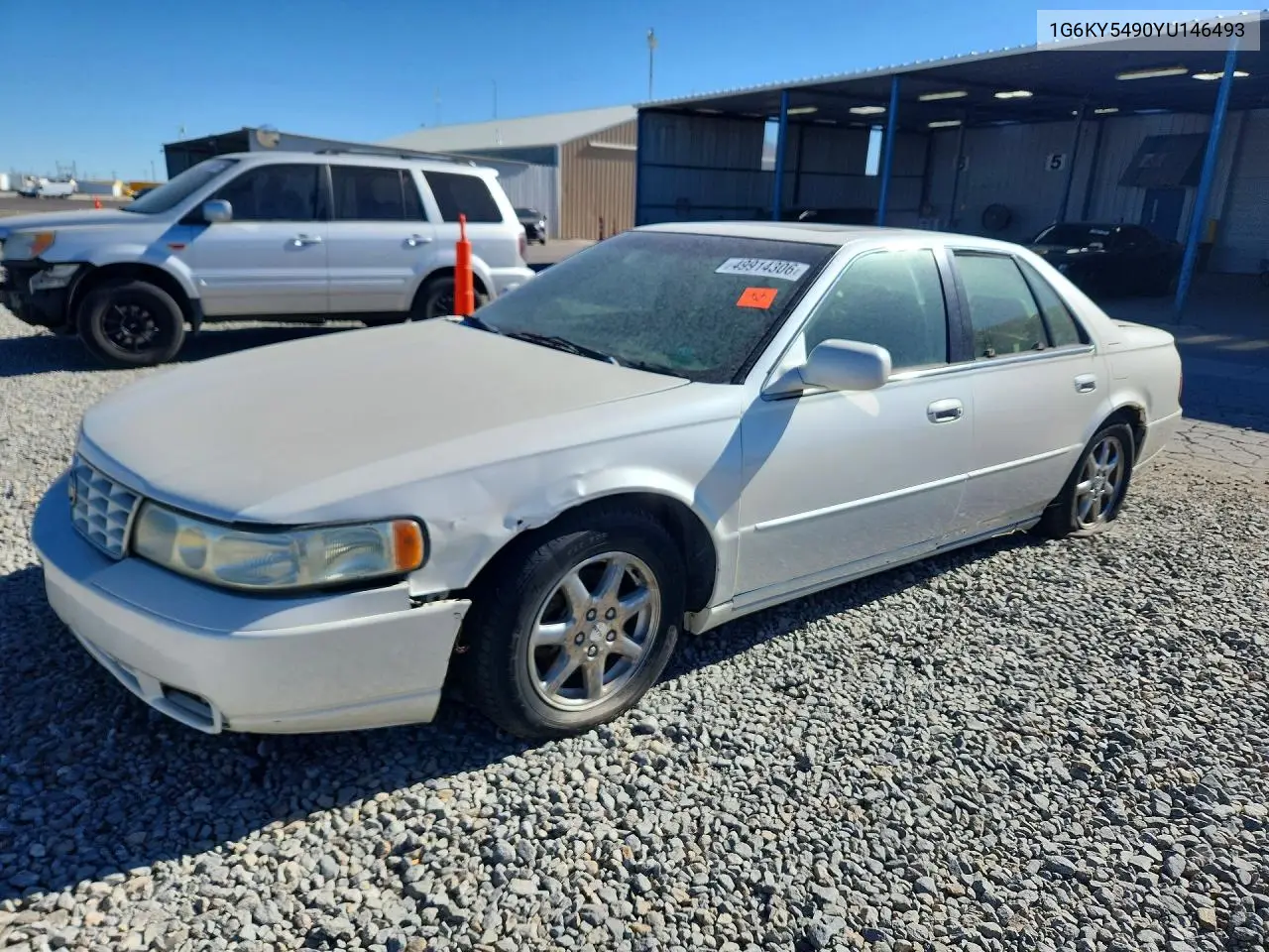 2000 Cadillac Seville Sts VIN: 1G6KY5490YU146493 Lot: 49914306