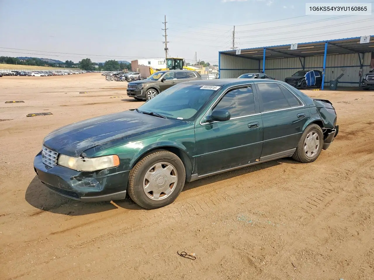2000 Cadillac Seville Sls VIN: 1G6KS54Y3YU160865 Lot: 58039916
