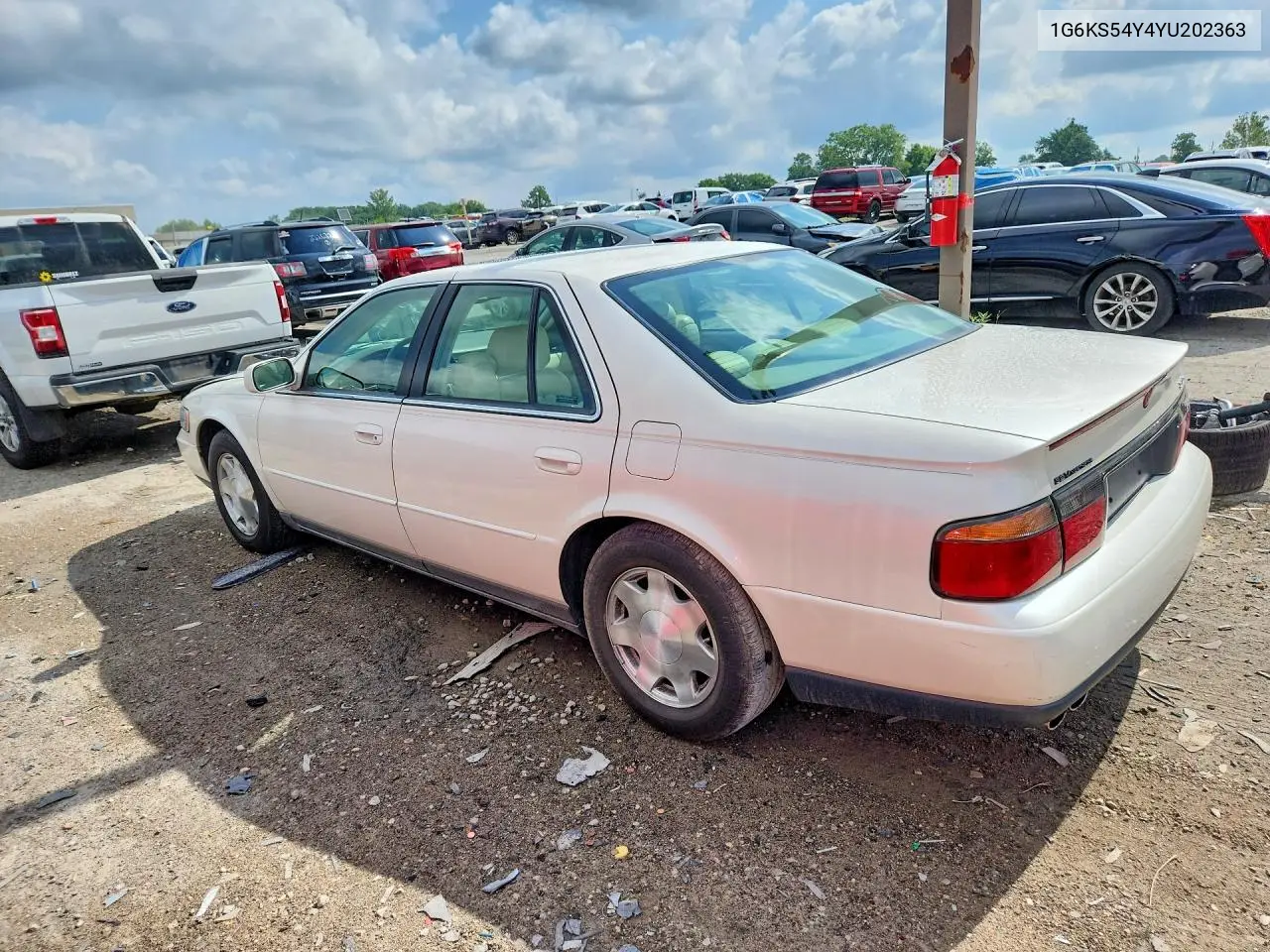 2000 Cadillac Seville Sls VIN: 1G6KS54Y4YU202363 Lot: 58693766
