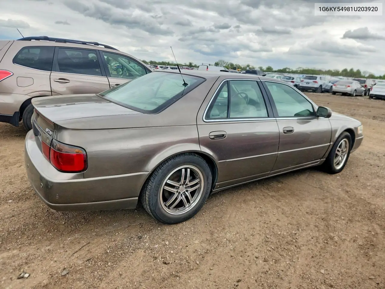 2001 Cadillac Seville Sts VIN: 1G6KY54981U203920 Lot: 54204026