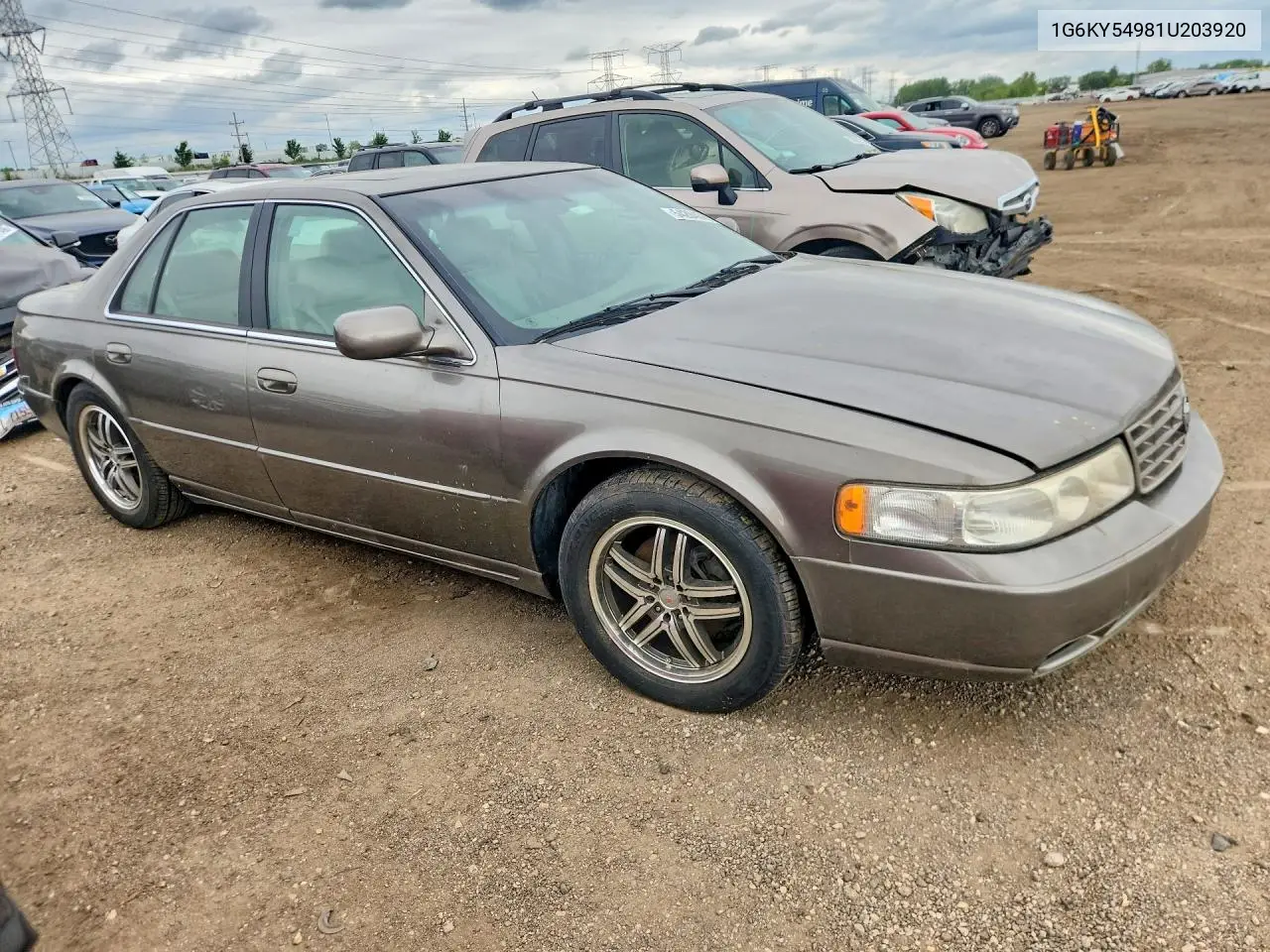 2001 Cadillac Seville Sts VIN: 1G6KY54981U203920 Lot: 54204026