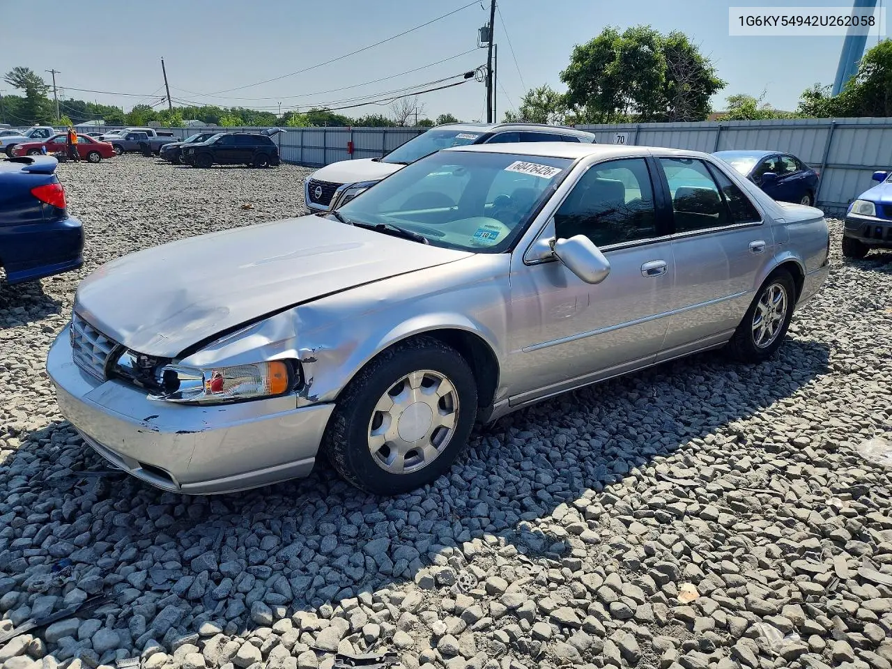 2002 Cadillac Seville Sts VIN: 1G6KY54942U262058 Lot: 60476426