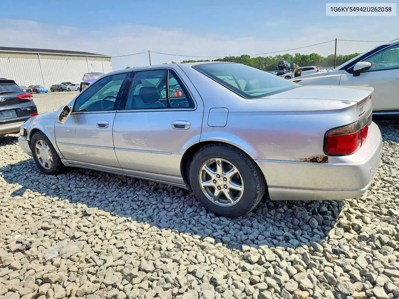 2002 Cadillac Seville Sts VIN: 1G6KY54942U262058 Lot: 60476426
