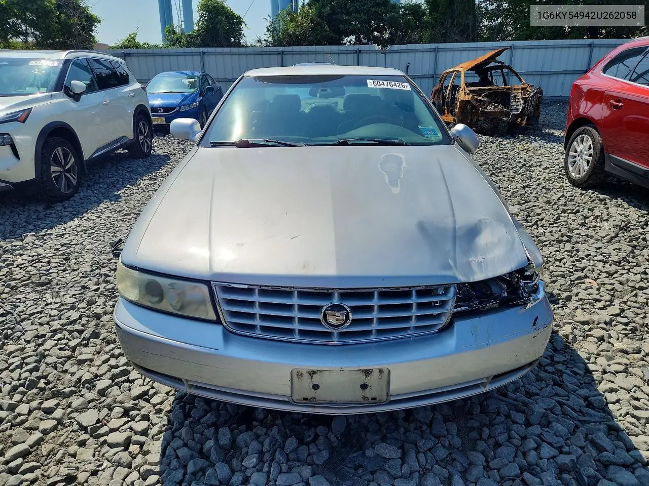 2002 Cadillac Seville Sts VIN: 1G6KY54942U262058 Lot: 60476426