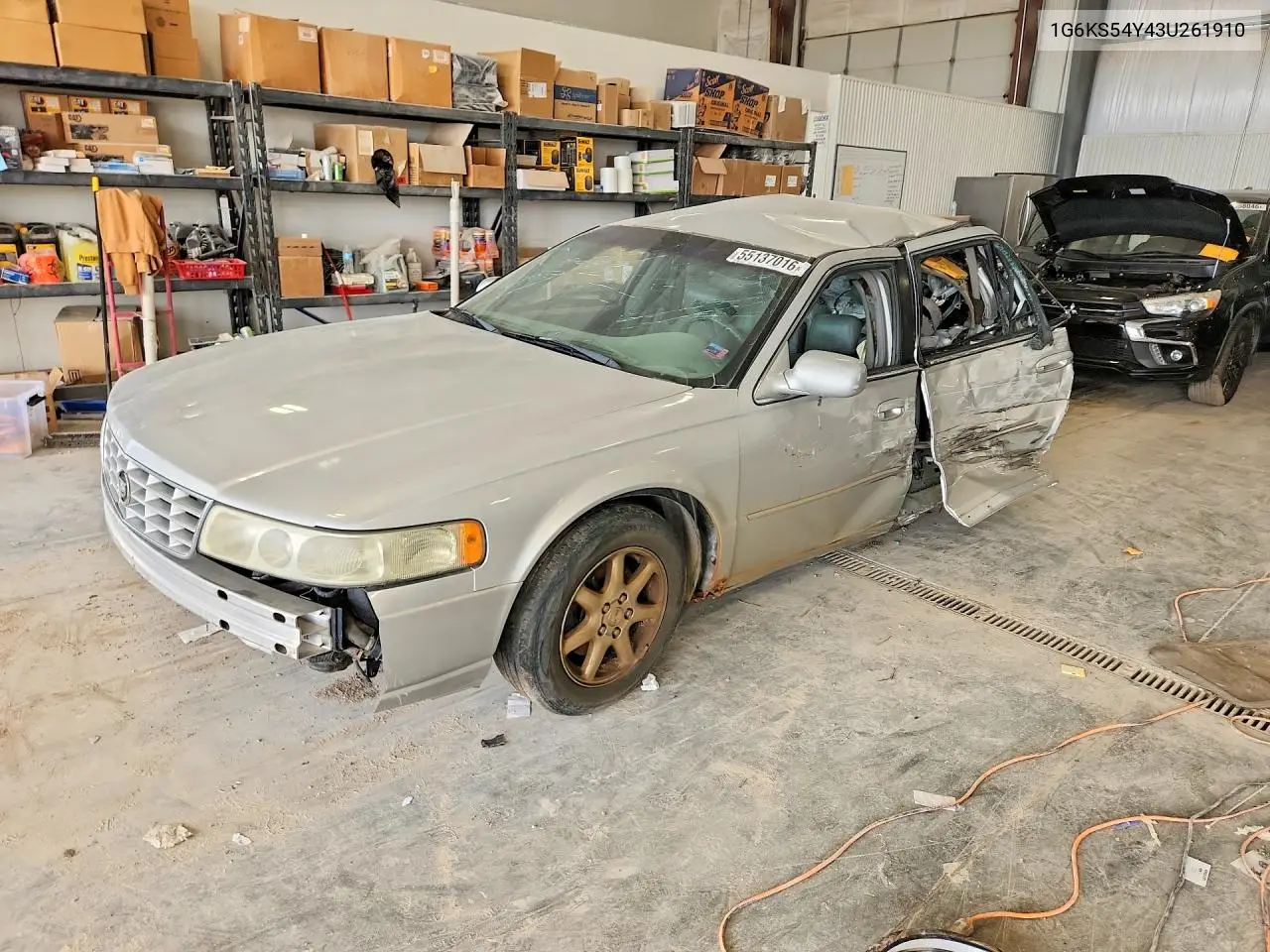2003 Cadillac Seville Sls VIN: 1G6KS54Y43U261910 Lot: 55137016