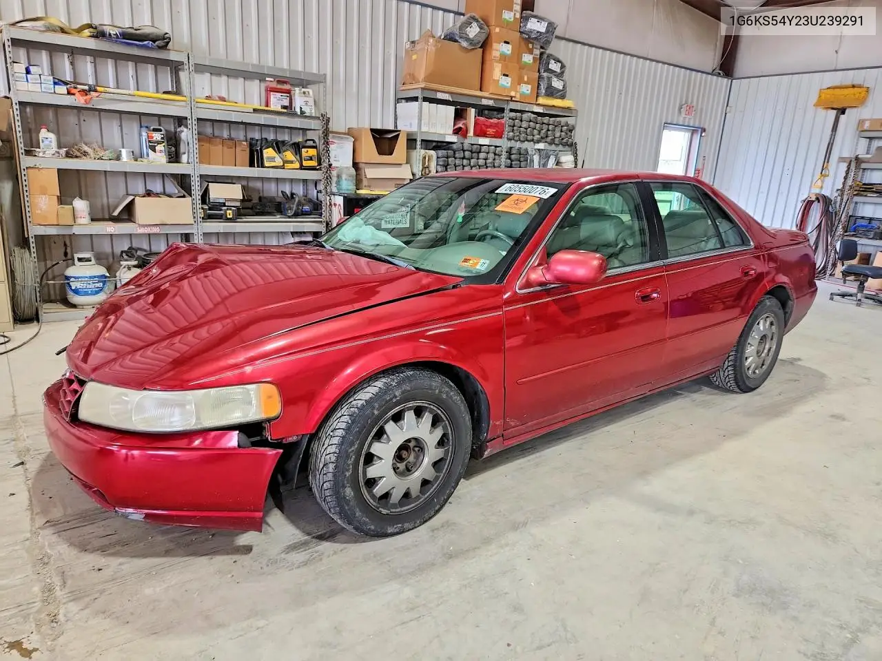2003 Cadillac Seville Sls VIN: 1G6KS54Y23U239291 Lot: 60550076