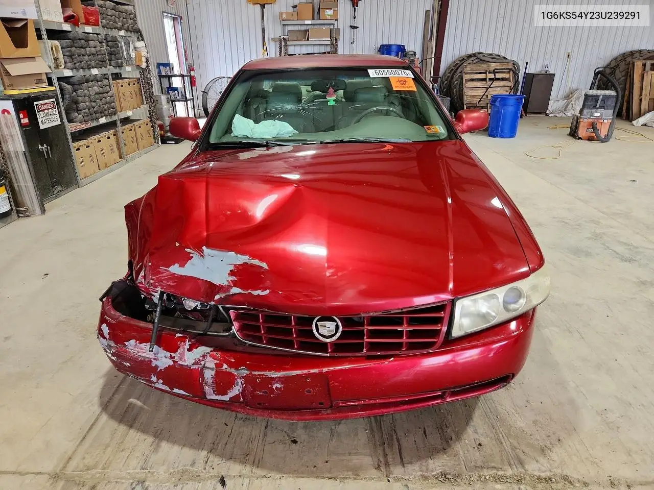 2003 Cadillac Seville Sls VIN: 1G6KS54Y23U239291 Lot: 60550076