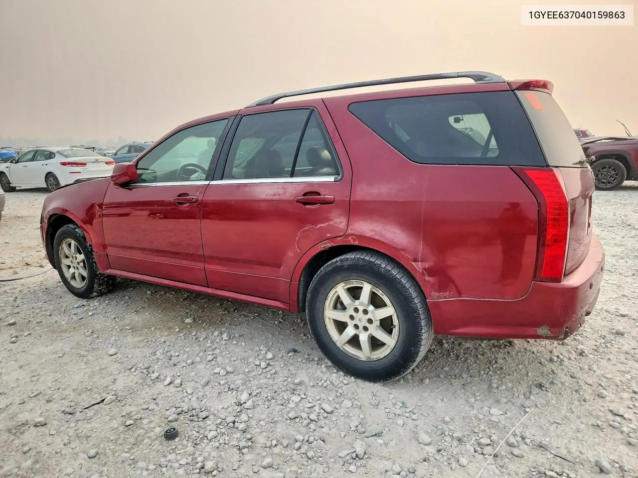 2004 Cadillac Srx VIN: 1GYEE637040159863 Lot: 61190416