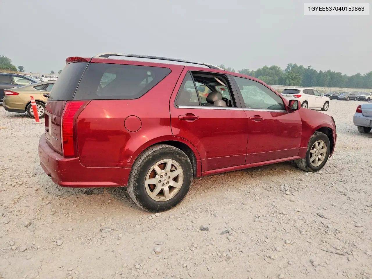 2004 Cadillac Srx VIN: 1GYEE637040159863 Lot: 61190416