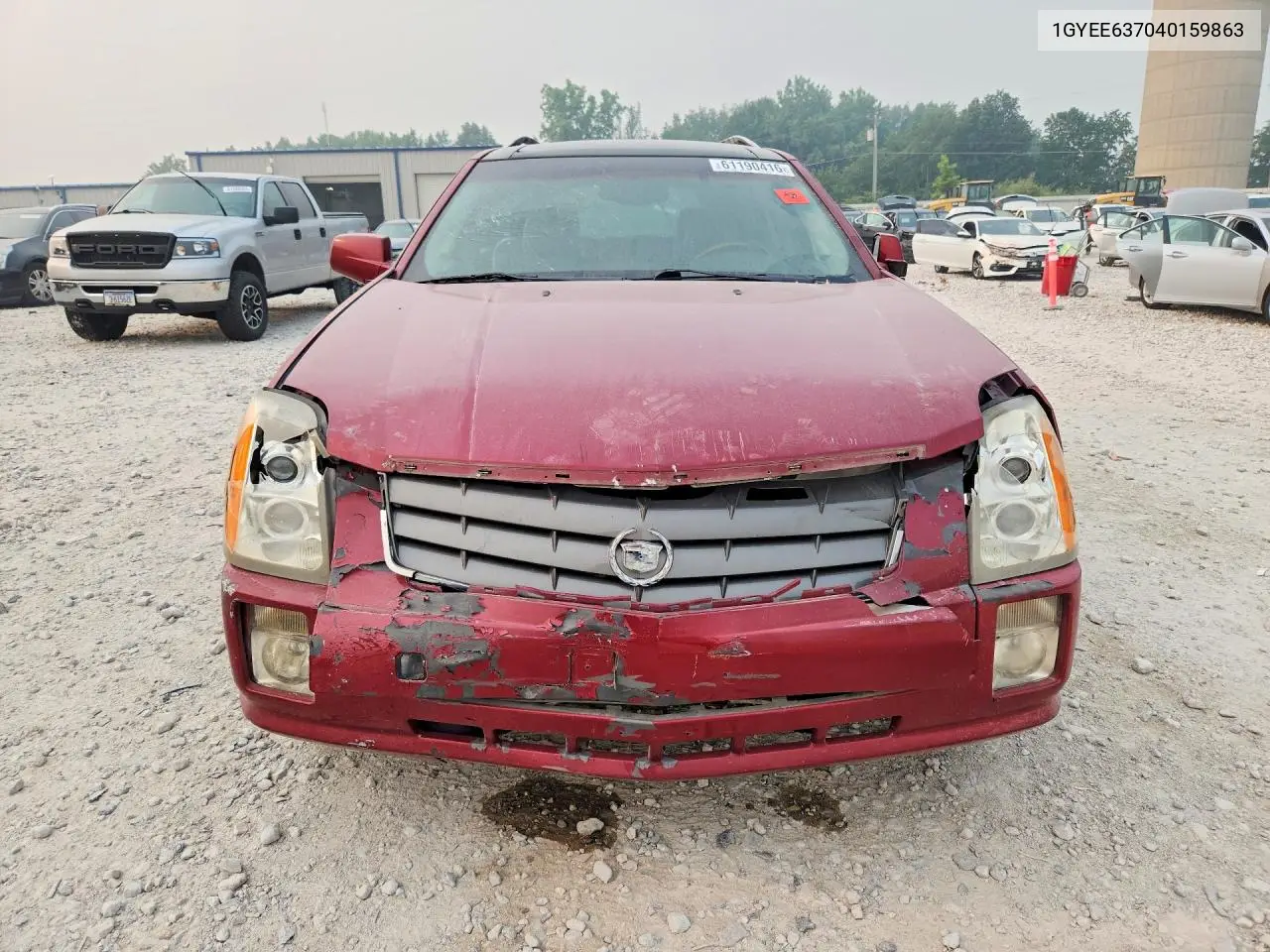 2004 Cadillac Srx VIN: 1GYEE637040159863 Lot: 61190416