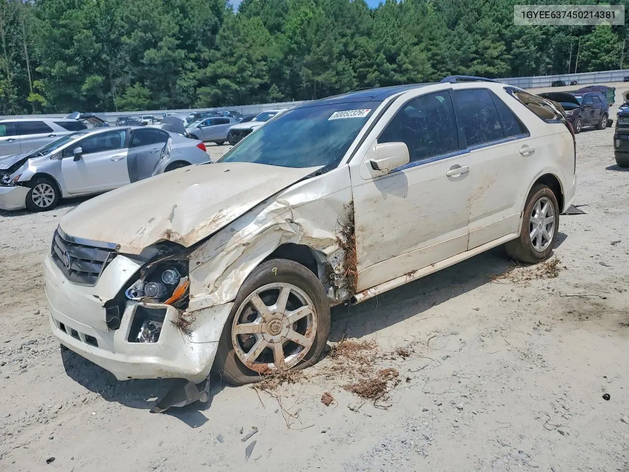 2005 Cadillac Srx VIN: 1GYEE637450214381 Lot: 60052326