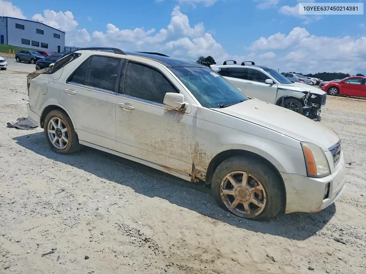 2005 Cadillac Srx VIN: 1GYEE637450214381 Lot: 60052326