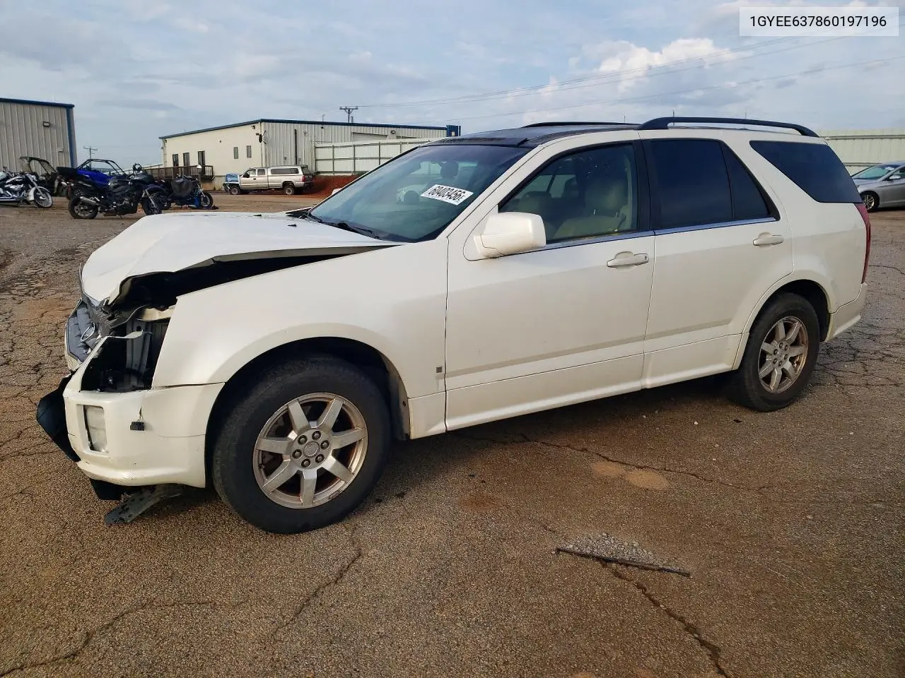 1GYEE637860197196 2006 Cadillac Srx