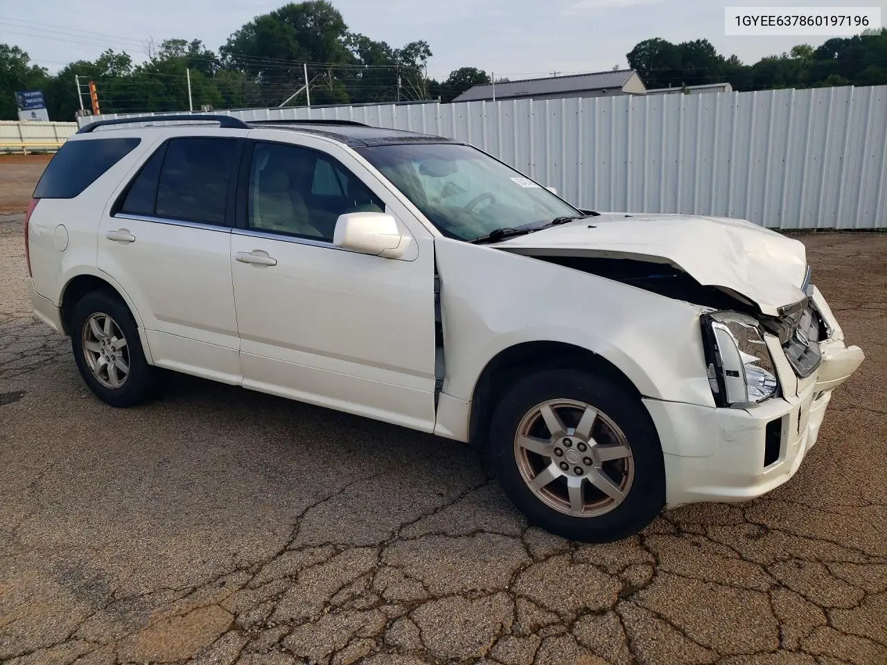 1GYEE637860197196 2006 Cadillac Srx
