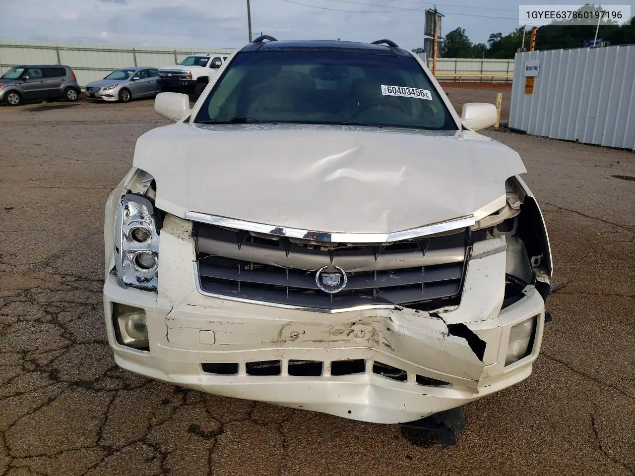 1GYEE637860197196 2006 Cadillac Srx