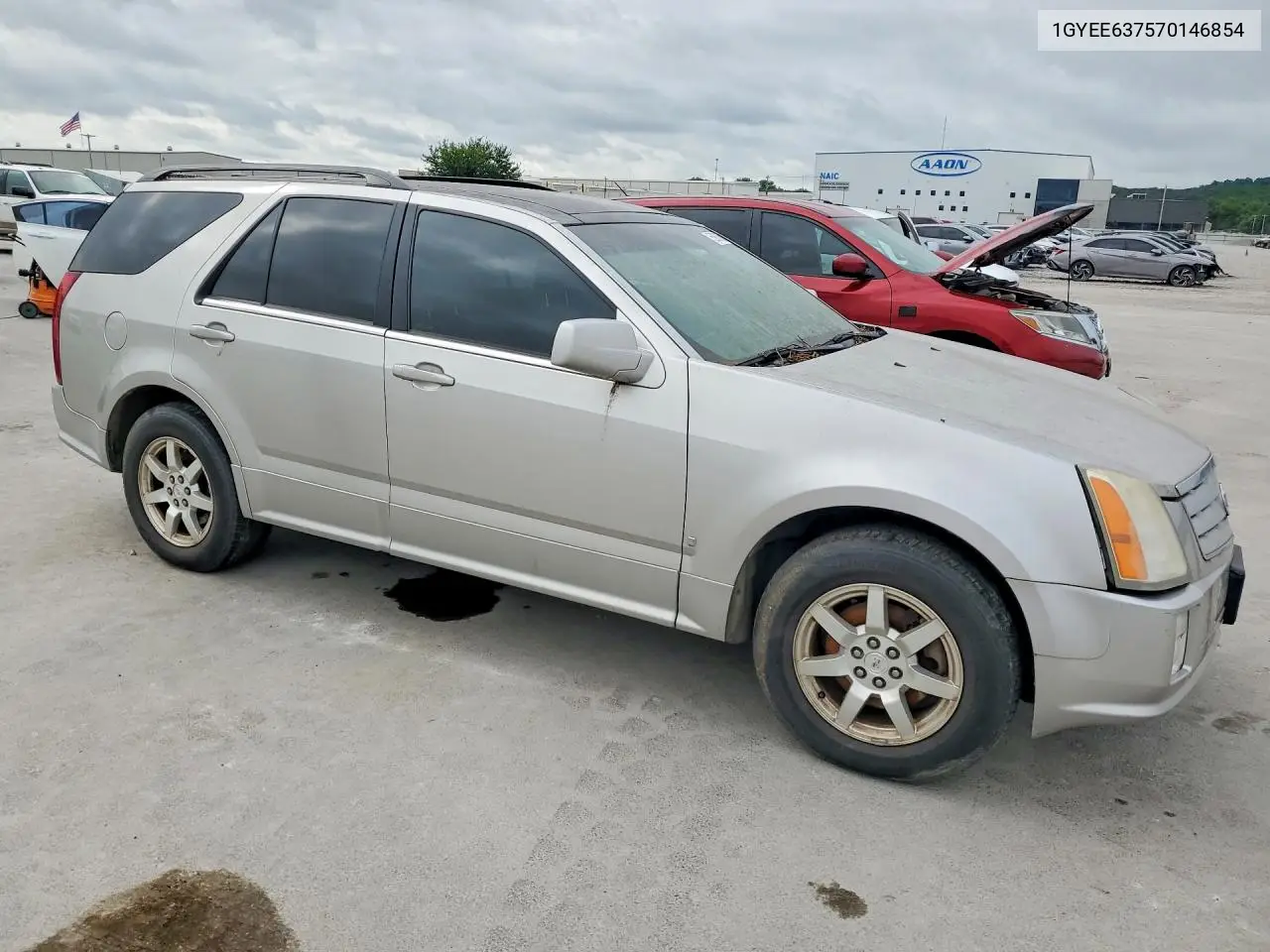 2007 Cadillac Srx VIN: 1GYEE637570146854 Lot: 55936756
