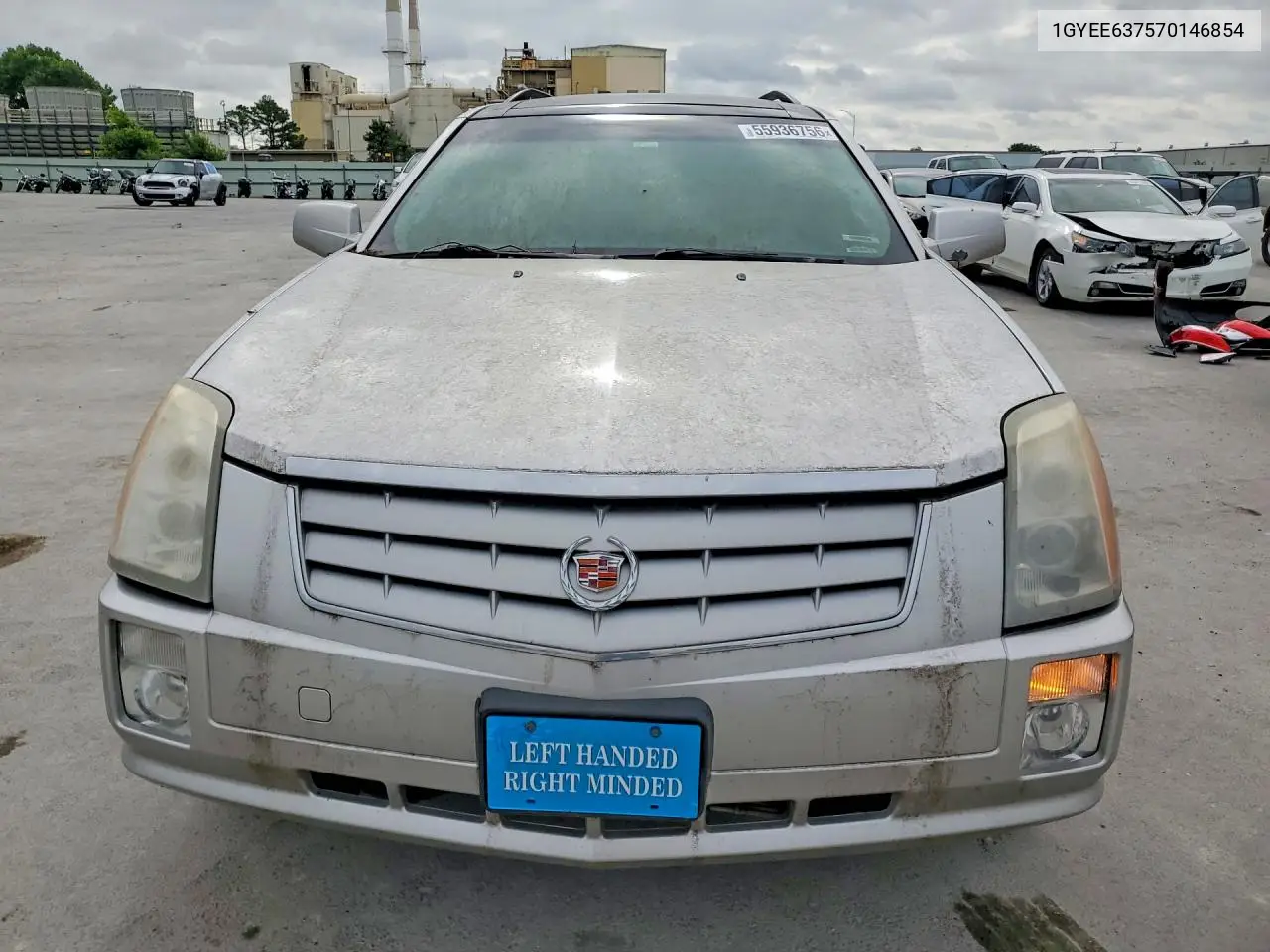 2007 Cadillac Srx VIN: 1GYEE637570146854 Lot: 55936756