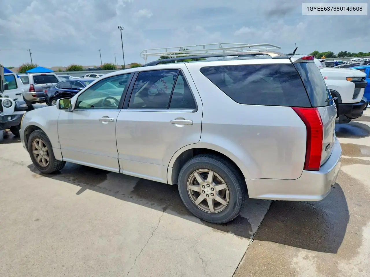 2008 Cadillac Srx VIN: 1GYEE637380149608 Lot: 61037946