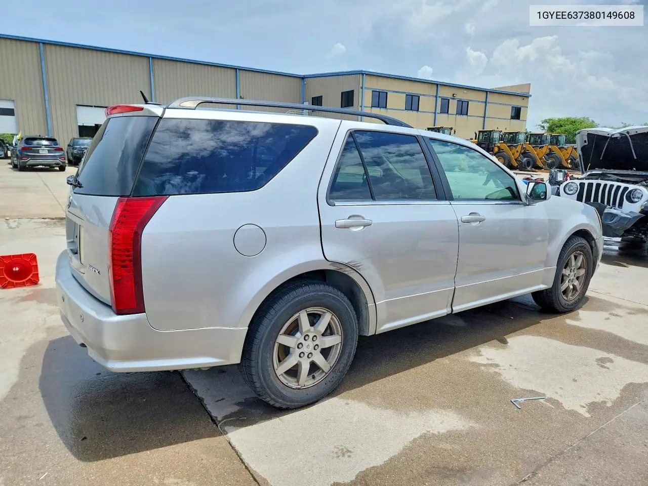 2008 Cadillac Srx VIN: 1GYEE637380149608 Lot: 61037946