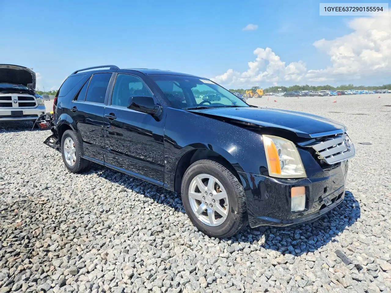 2009 Cadillac Srx VIN: 1GYEE637290155594 Lot: 58159616