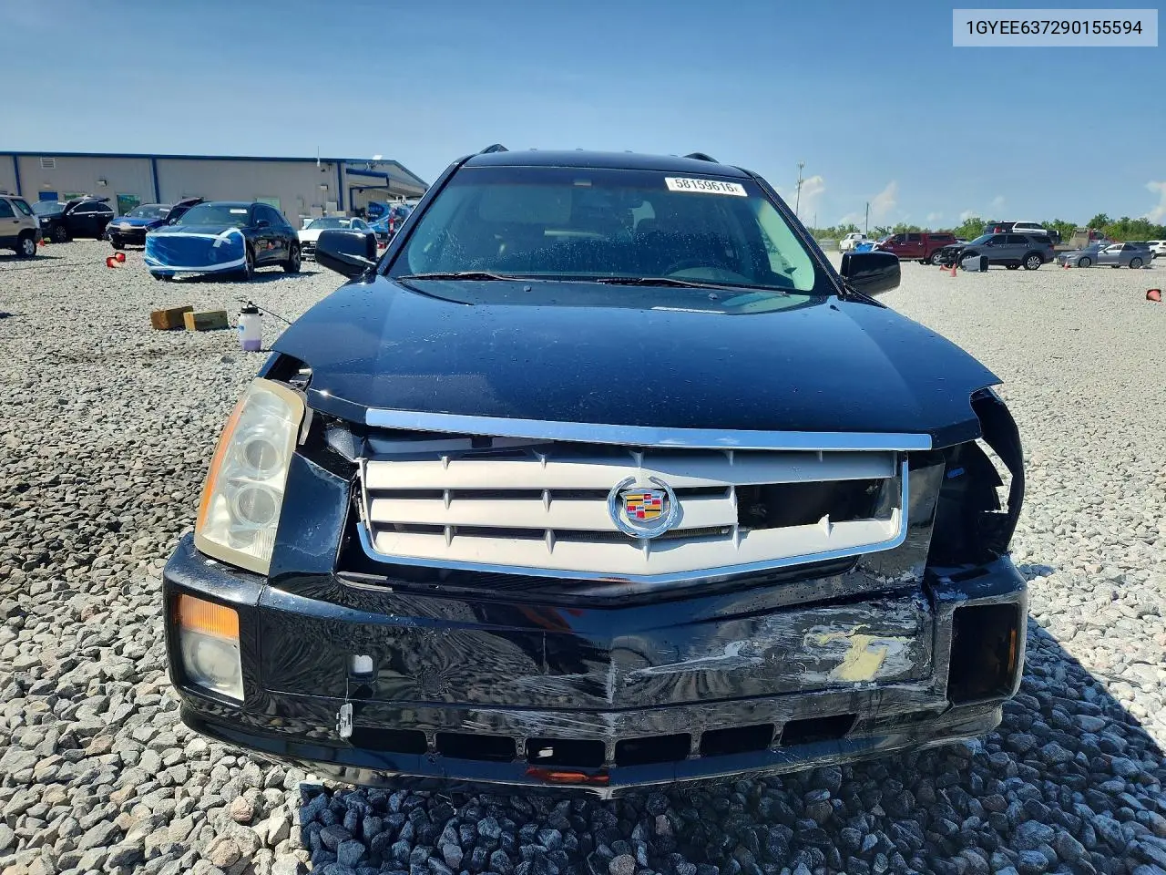 2009 Cadillac Srx VIN: 1GYEE637290155594 Lot: 58159616