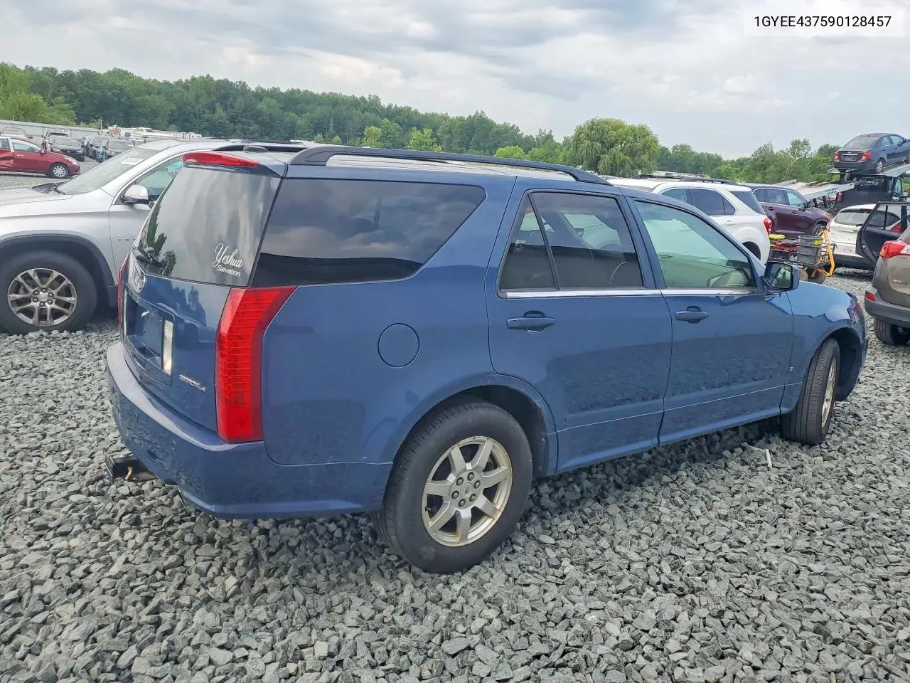 2009 Cadillac Srx VIN: 1GYEE437590128457 Lot: 60655006