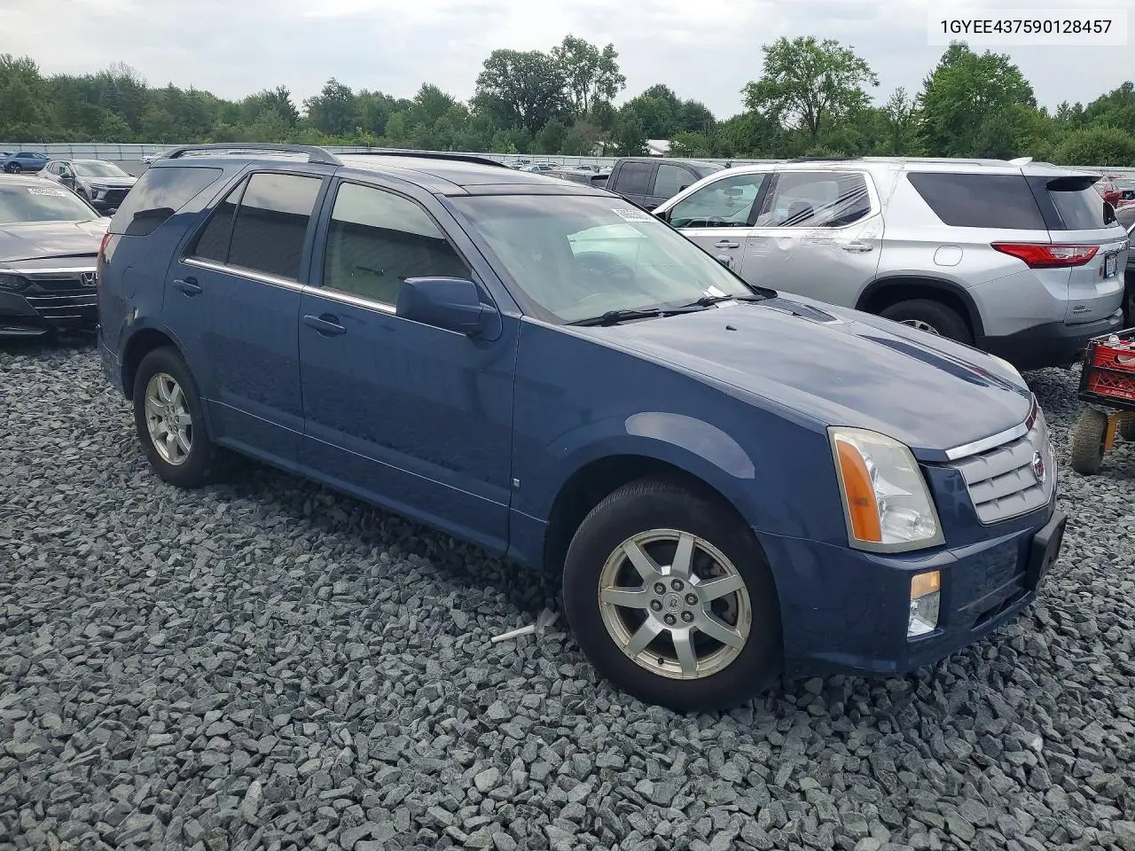 2009 Cadillac Srx VIN: 1GYEE437590128457 Lot: 60655006