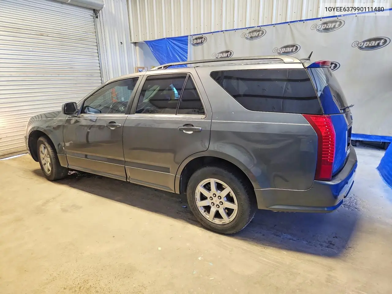 2009 Cadillac Srx VIN: 1GYEE637990111480 Lot: 61183736