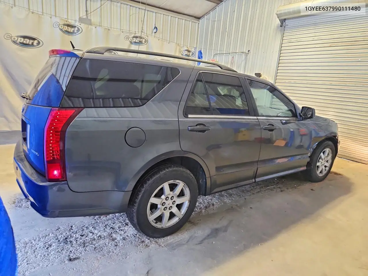 2009 Cadillac Srx VIN: 1GYEE637990111480 Lot: 61183736