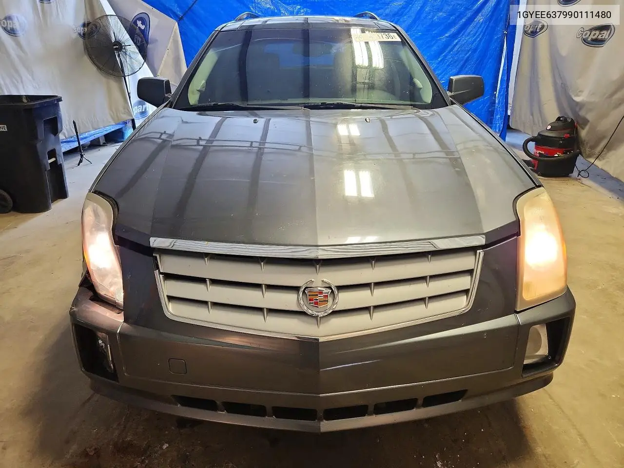 2009 Cadillac Srx VIN: 1GYEE637990111480 Lot: 61183736
