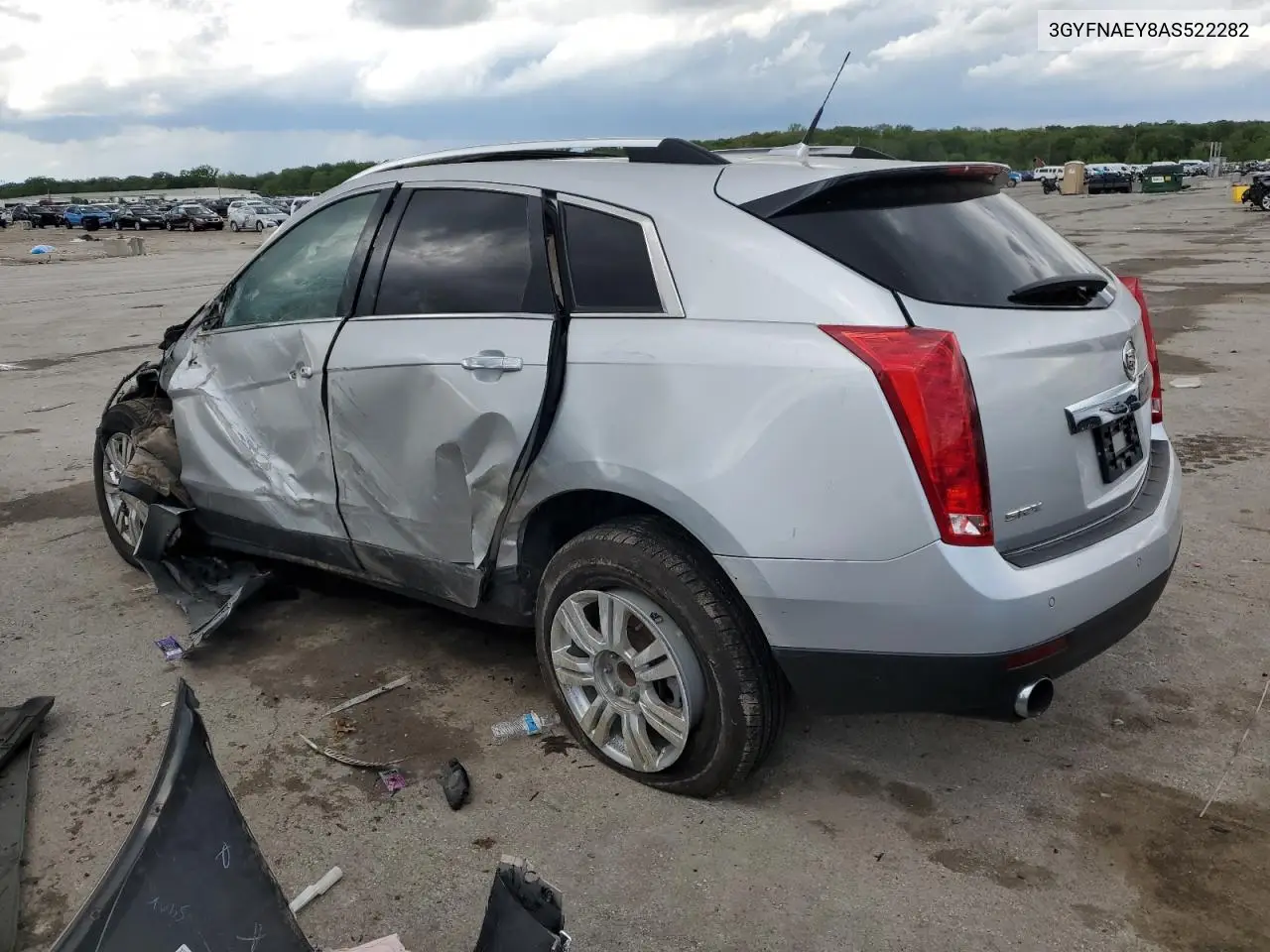 2010 Cadillac Srx Luxury Collection VIN: 3GYFNAEY8AS522282 Lot: 50253776