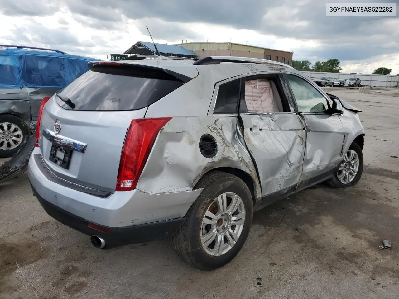 2010 Cadillac Srx Luxury Collection VIN: 3GYFNAEY8AS522282 Lot: 50253776