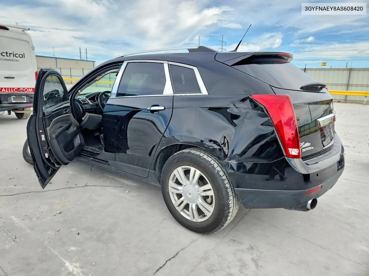 2010 Cadillac Srx Luxury Collection VIN: 3GYFNAEY8AS608420 Lot: 55350976