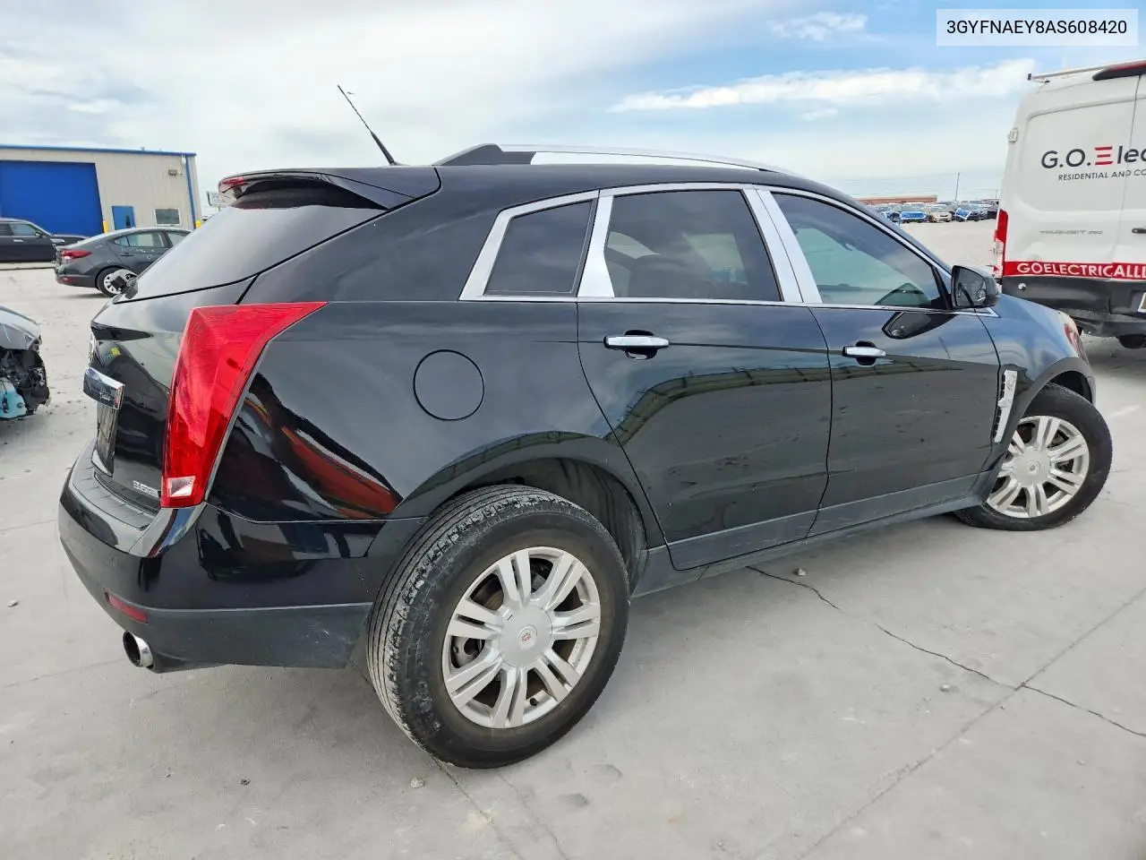 2010 Cadillac Srx Luxury Collection VIN: 3GYFNAEY8AS608420 Lot: 55350976