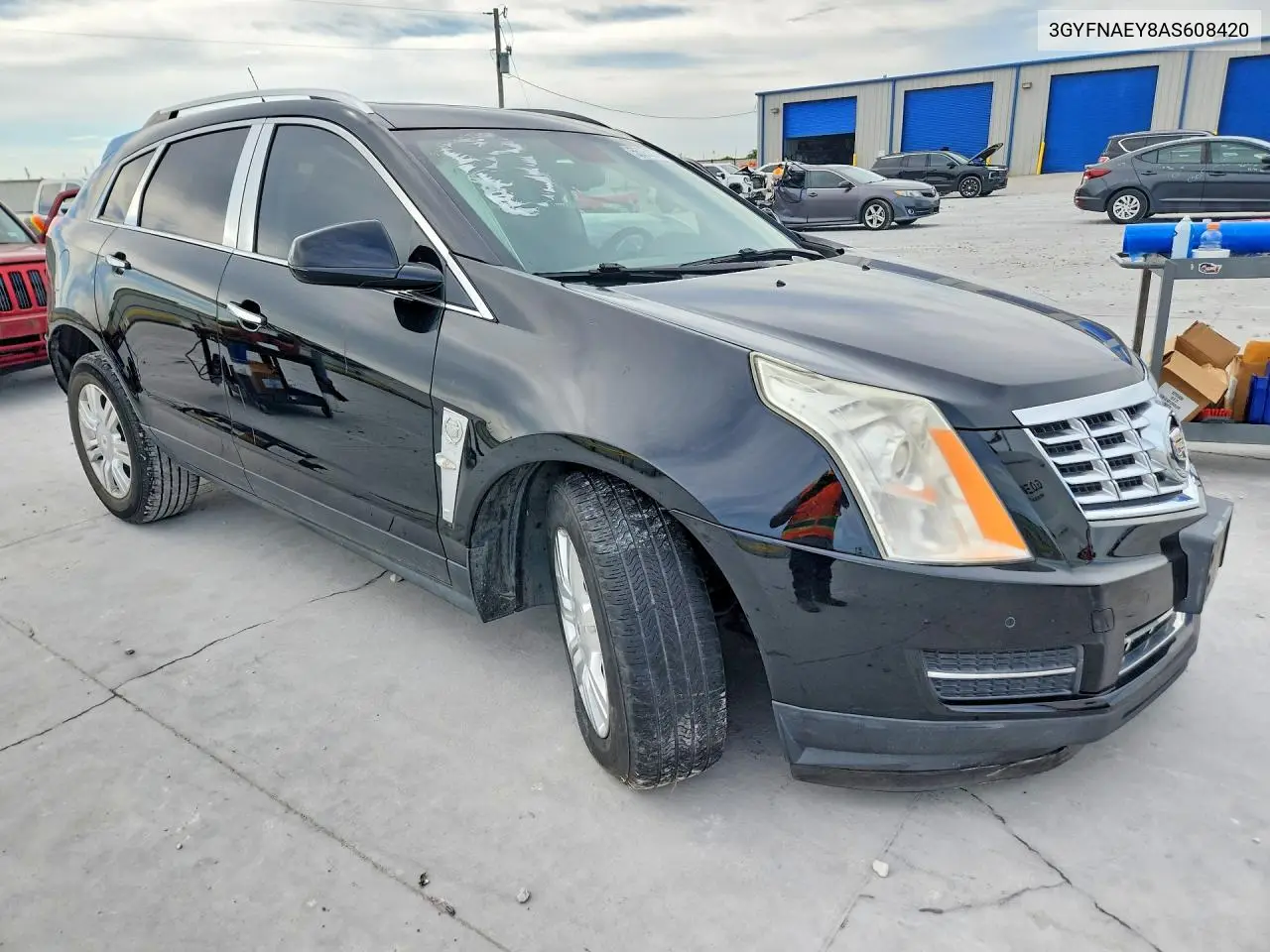 2010 Cadillac Srx Luxury Collection VIN: 3GYFNAEY8AS608420 Lot: 55350976