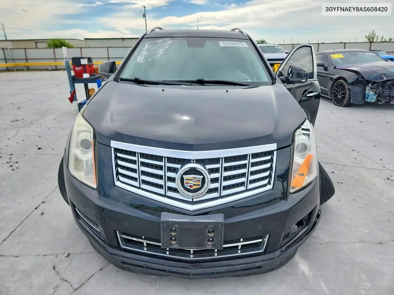 2010 Cadillac Srx Luxury Collection VIN: 3GYFNAEY8AS608420 Lot: 55350976