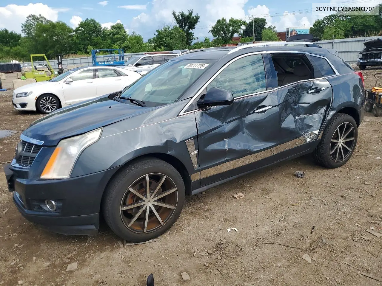 2010 Cadillac Srx Performance Collection VIN: 3GYFNEEY3AS603701 Lot: 56111796