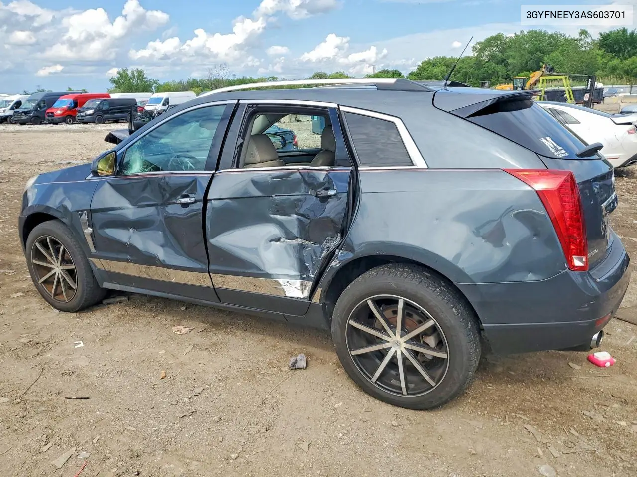 2010 Cadillac Srx Performance Collection VIN: 3GYFNEEY3AS603701 Lot: 56111796