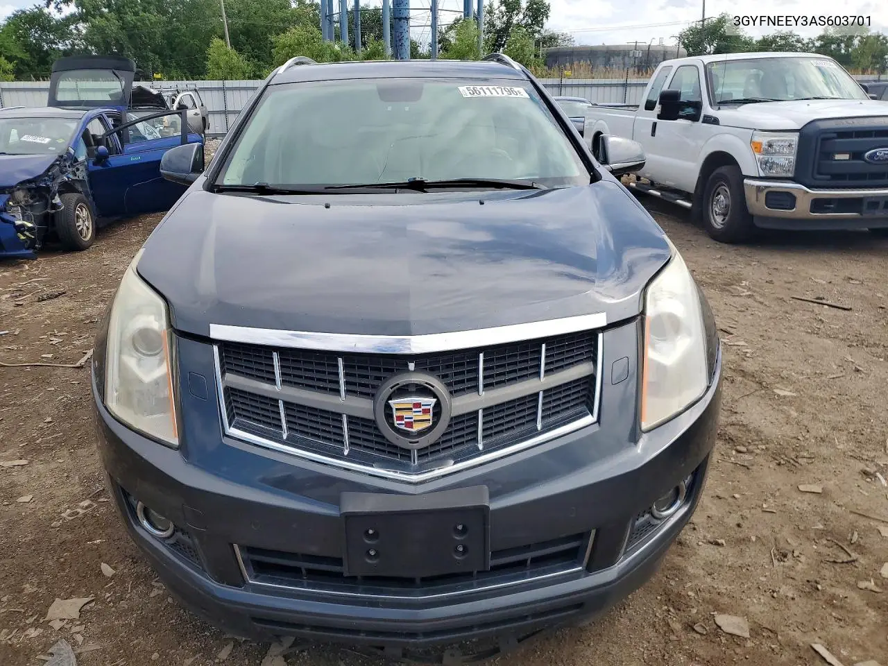 2010 Cadillac Srx Performance Collection VIN: 3GYFNEEY3AS603701 Lot: 56111796