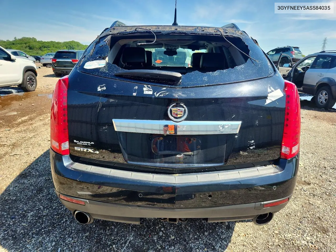 2010 Cadillac Srx Performance Collection VIN: 3GYFNEEY5AS584035 Lot: 58294526